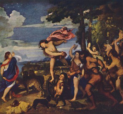 Bacchus und Ariadne von Tiziano Vecelli