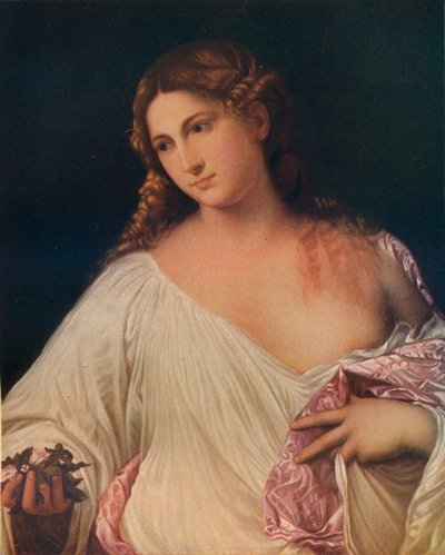 Flora, ca. 1515, 1911 von Tiziano Vecelli