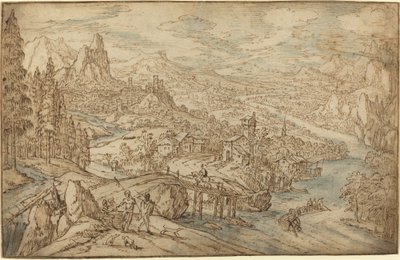 Flusslandschaft von Tobias Verhaecht