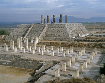 Tempel von Quetzalcoatl von Toltec Toltec