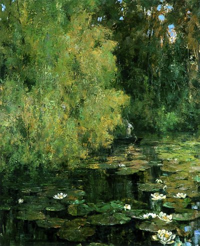 Der Seerosenteich, 1905 von Tom Clifton Butterfield