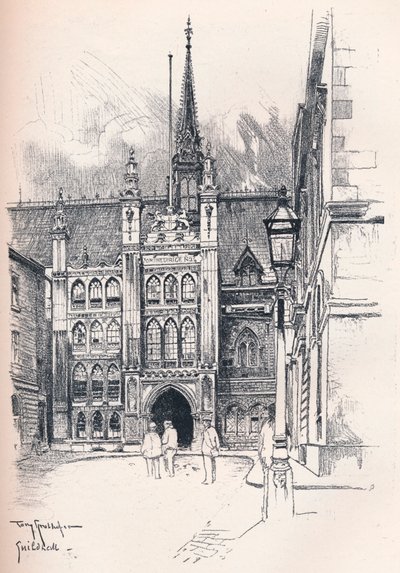 Guildhall, ca. 1902 von Tony Grubhofer