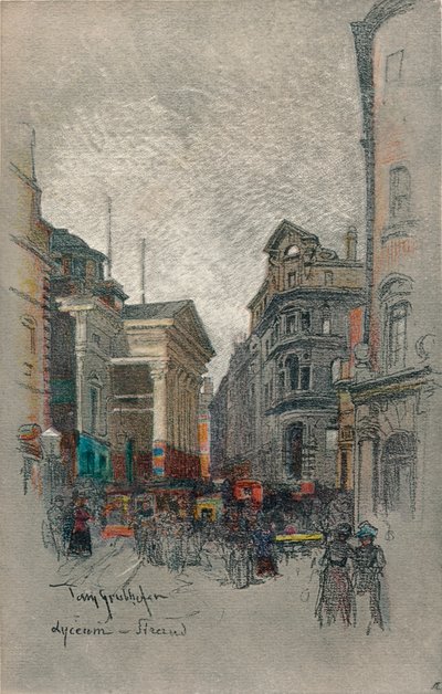 Lyceum - Strand, ca. 1902 von Tony Grubhofer