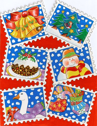 Weihnachtsmarken von Tony Todd