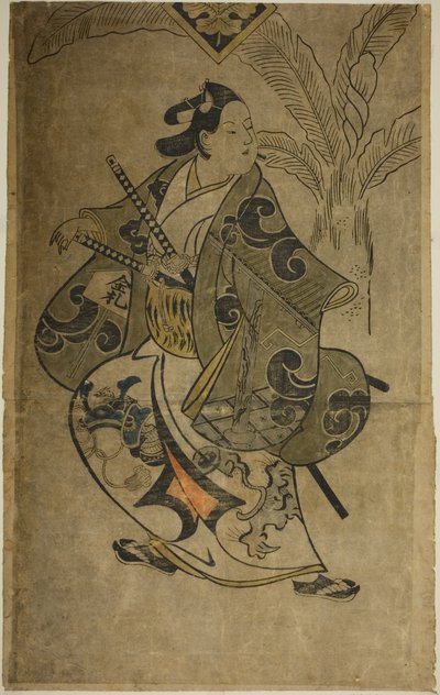 Der Schauspieler Shinomiya Heihachi von Torii Kiyonobu I