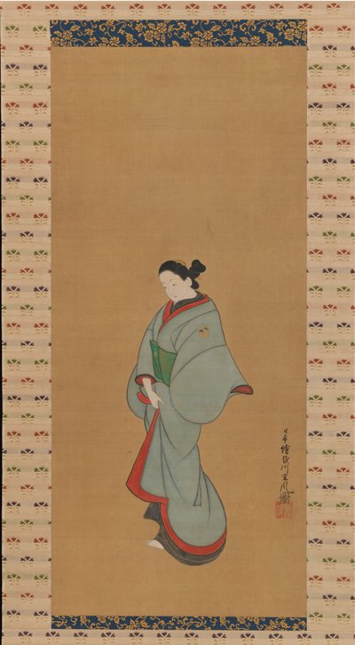 Stehende Frau, ca. 1730 von Tosendo Rifu