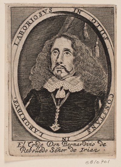 Don Bernardino de Rebolledo, spanischer Gesandter von Ubekendt