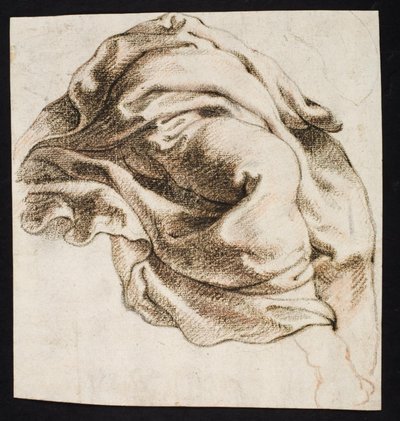 Draperiestudie von Ubekendt