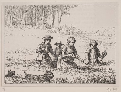 Illustration zu "In der Wiese", Gedicht von Christian Richardt von Ubekendt