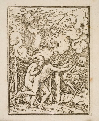 Marie Magdalene kniend an einem Kreuz von Ubekendt