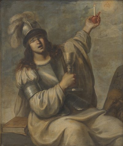 Glaube. Allegorische Frauenfigur von Ubekendt KMS sp 101