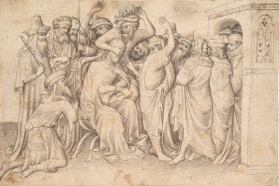 Die Verspottung Christi von Ubekendt tysk 1420