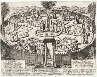 Passionsgarten von Ubekendt tysk 1600 tallet