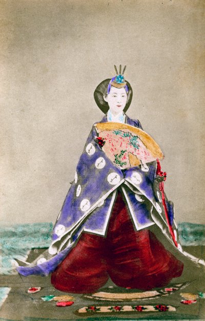 Haruho, Kaiserin von Japan, 1873-1882 von Uchida Kyuichi