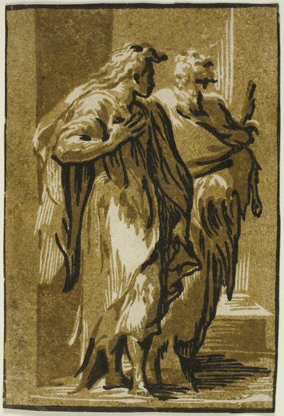 Die Apostel Petrus und Johannes von Ugo da Carpi