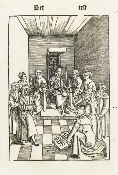 Jüdischer Eid aus dem Laienspiegel, Augsburg von Ulrich Tengler