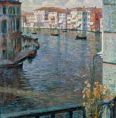 Der Canal Grande in Venedig von Umberto Boccioni