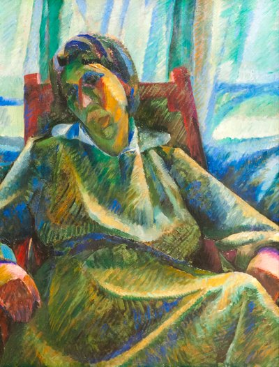 Plastische Synthese - sitzende Person von Umberto Boccioni