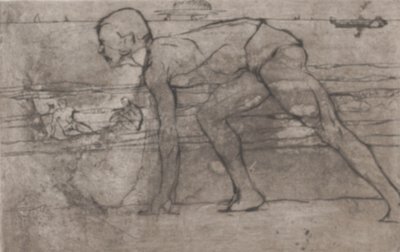 Der Athlet, 1907 von Umberto Boccioni