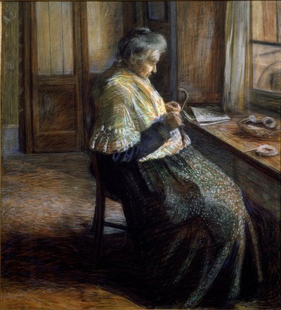 Die Mutter (Porträt einer alten Frau) von Umberto Boccioni