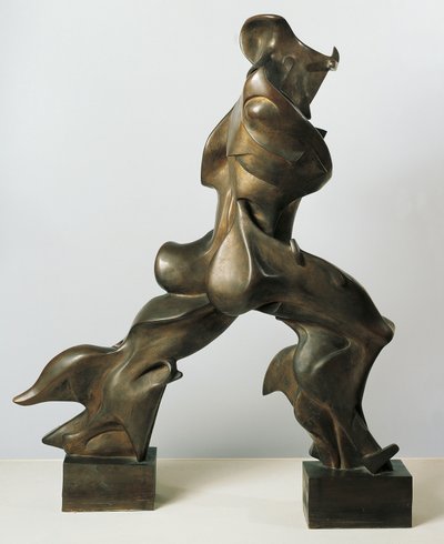 Einzigartige Formen der Kontinuität im Raum von Umberto Boccioni