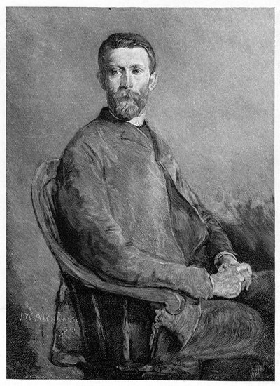 A. B. Frost, amerikanischer Illustrator, 19. Jahrhundert von Unbekannt