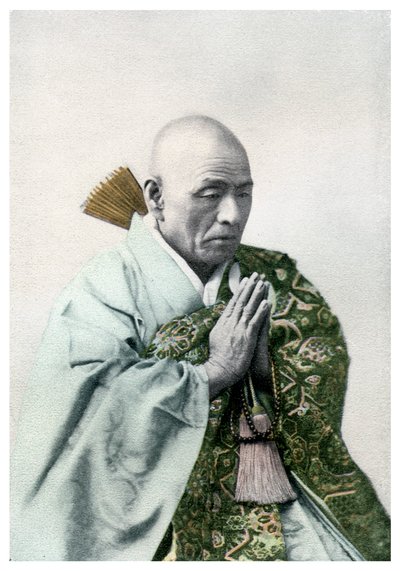 Ein buddhistischer Priester, 1904 von Unbekannt