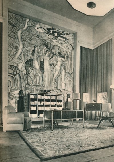 Ein Sammlerzimmer, um 1925 von Unbekannt