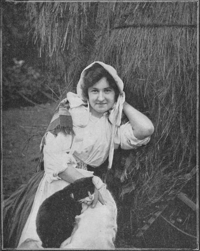 Ein Bauernmädchen aus Manxland, 1900 von Unbekannt