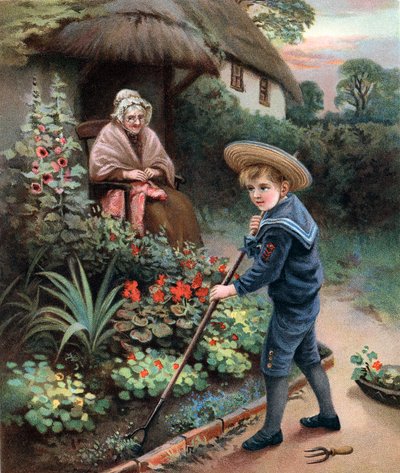 Eine Arbeit der Liebe, 1905 von Unbekannt