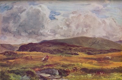Ein Pfad über die Felder, 1881, 1937 von Unbekannt