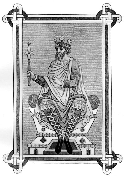 Ein sächsischer Monarch, 1910 von Unbekannt