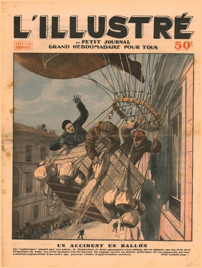 Ein Ballonunfall, 1932 von Unbekannt