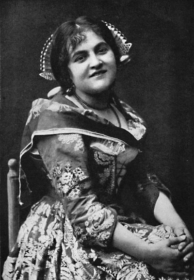 Ein Mädchen aus der Lombardei, 1912 von Unbekannt
