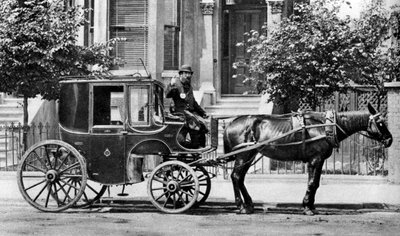 Pferdekutsche, London von Unbekannt