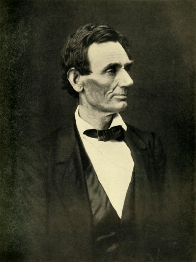 Abraham Lincoln, 1860, 1930 von Unbekannt