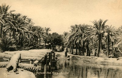 Über den Kora, Basra, um 1918-1939 von Unbekannt
