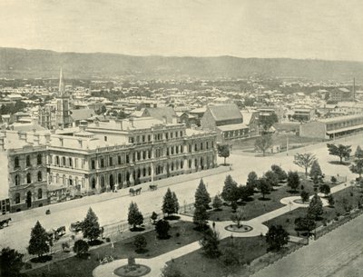 Adelaide, vom Post Office Tower, 1901 von Unbekannt