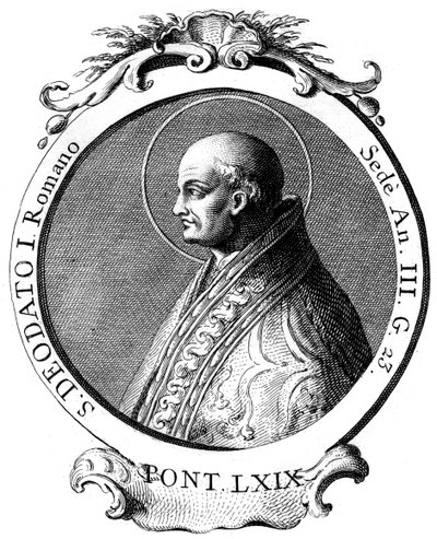 Adeodatus I., Papst der katholischen Kirche von Unbekannt