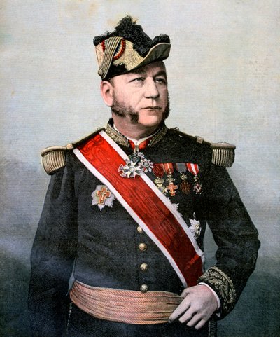 Admiral Humann, französischer Kommandant der Fernostflotte von Unbekannt
