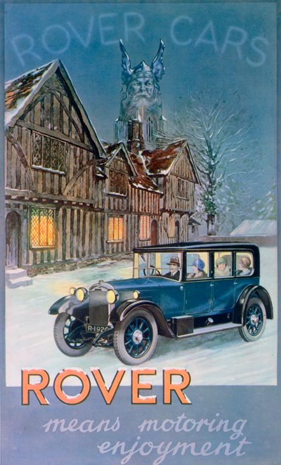 Werbung für Rover-Autos von Unbekannt