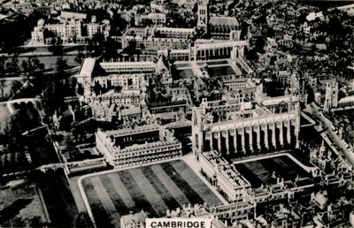 Luftaufnahme von Cambridge, 1939 von Unbekannt