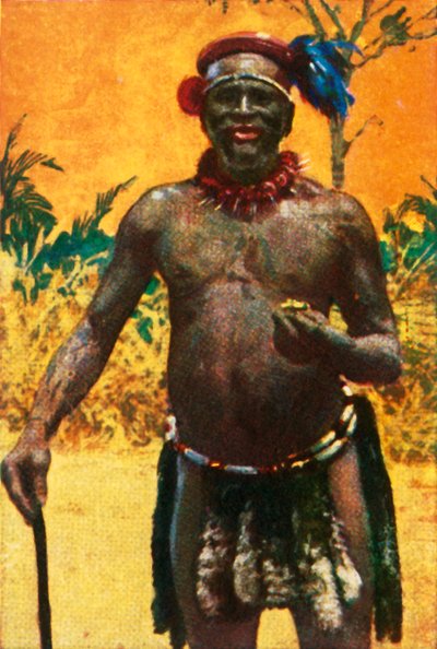 Afrikanischer Stammesratgeber, ca. 1928 von Unbekannt