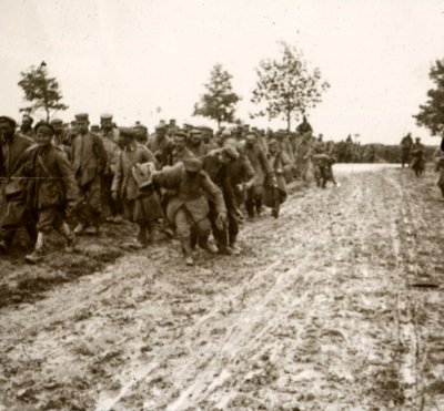 Nach dem Angriff, Aisne, Frankreich, um 1914-1918 von Unbekannt