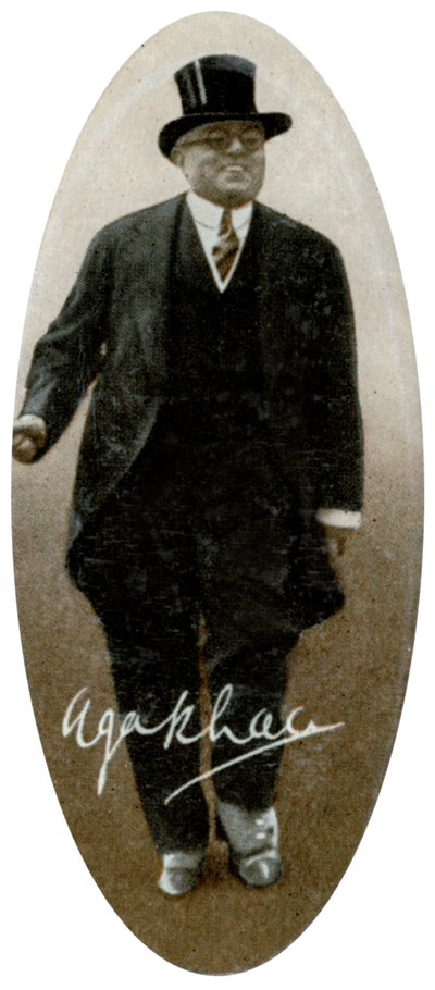Aga Khan III 1877-1957 von Unbekannt