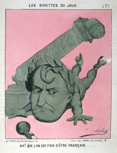Ah! Wie stolz ist man, Franzose zu sein, 1871 von Unbekannt