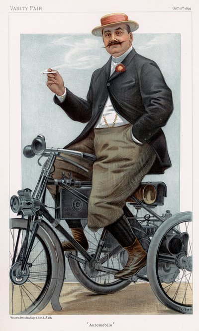 Albert, Comte de Dion, französischer Ingenieur, 1899 von Unbekannt