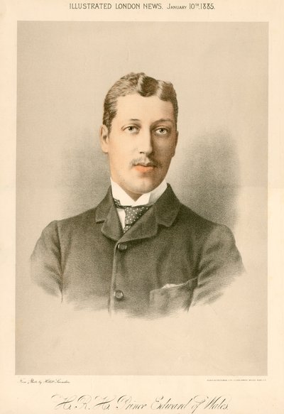 Albert Victor, Herzog von Clarence, 1885 von Unbekannt