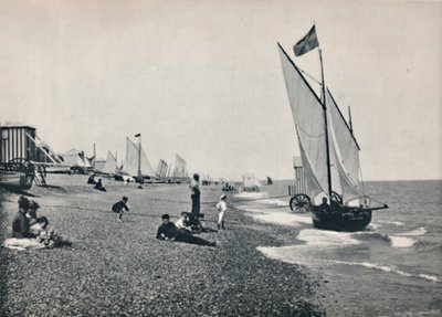 Aldeburgh - Der Strand, 1895 von Unbekannt