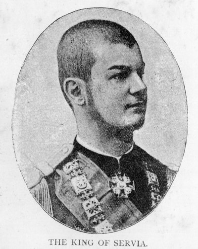 Alexander I., König von Serbien von Unbekannt